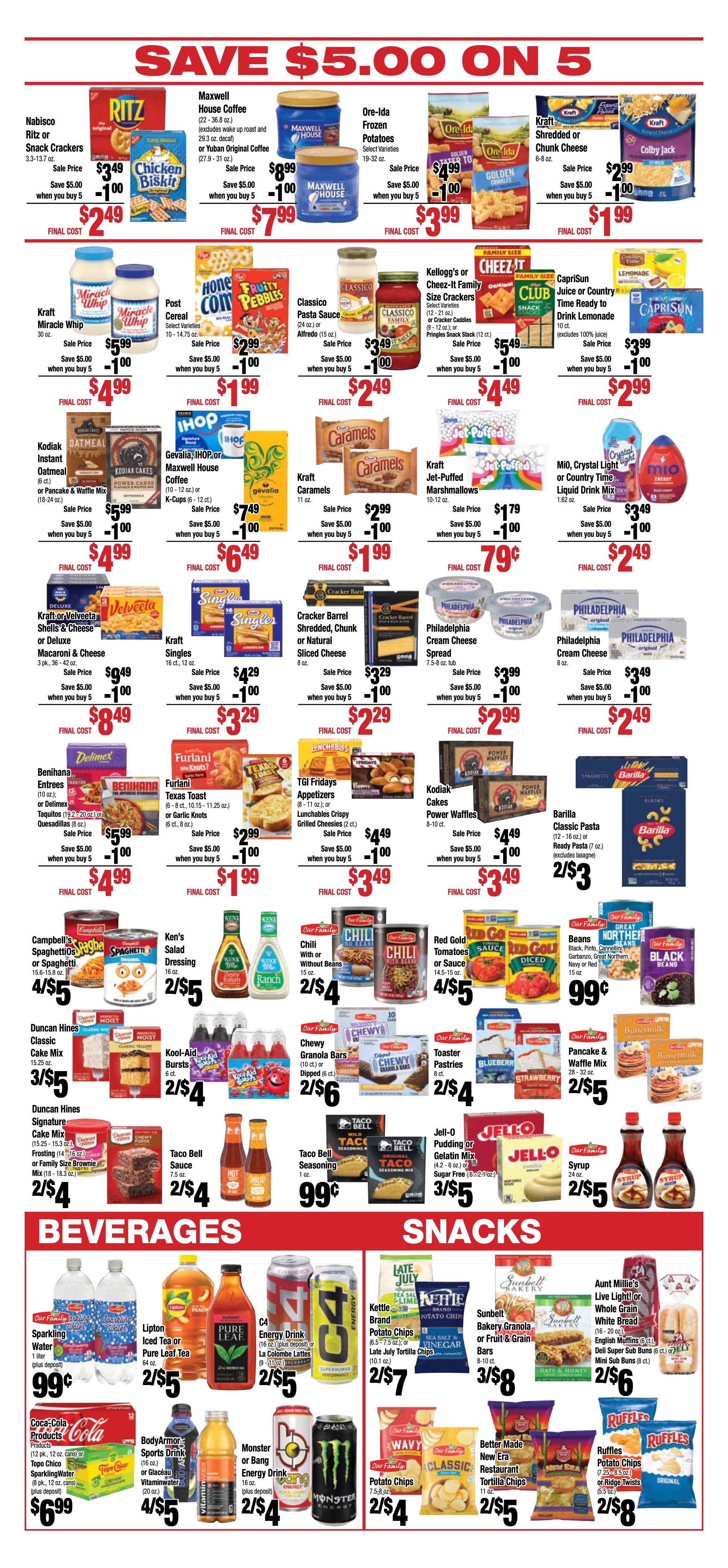 Weekly ad circular for 8 Mile Foodland