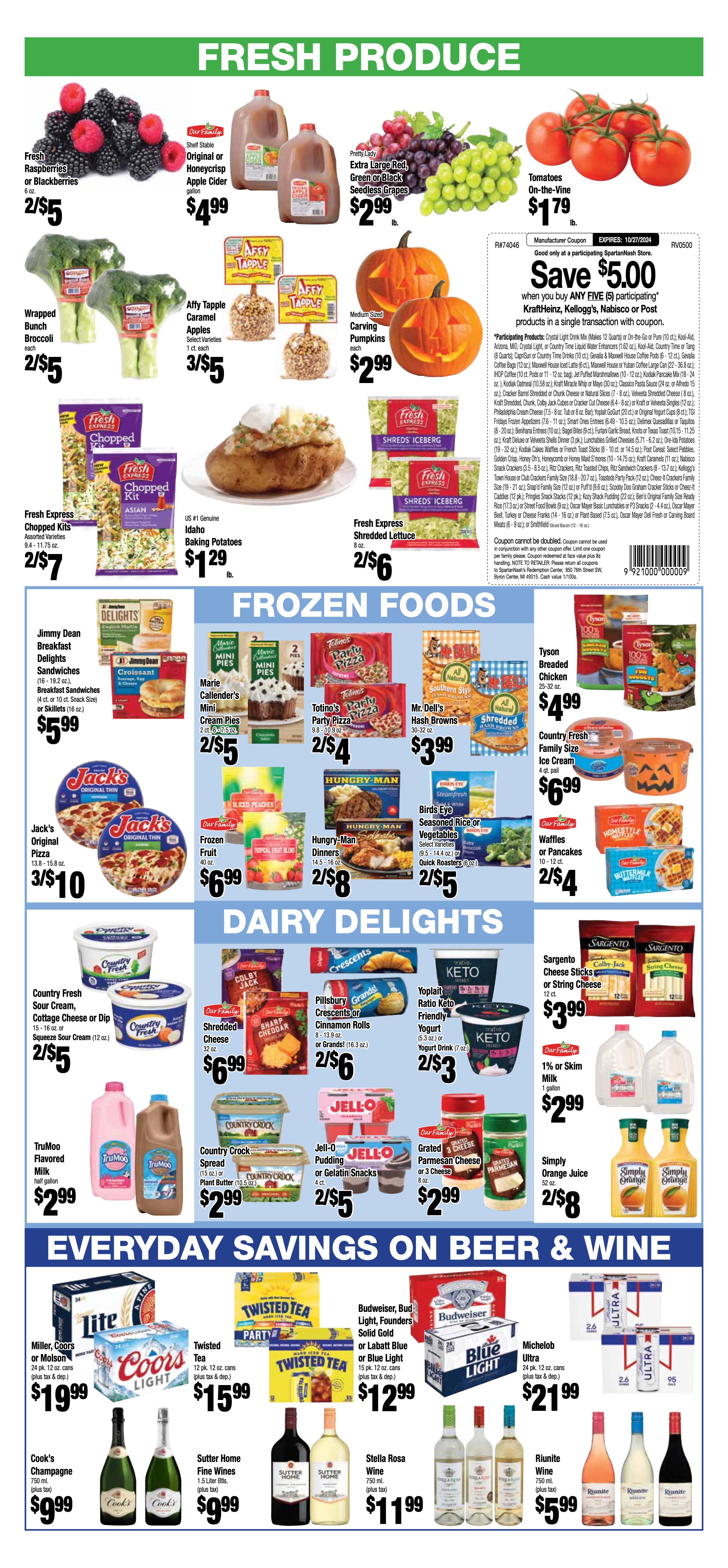 Weekly ad circular for 8 Mile Foodland