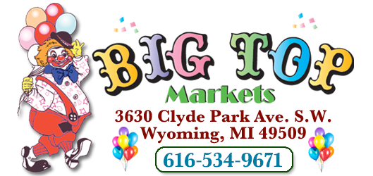 Steve Deyoung's Big Top Market your Spartan grocery store in Wyoming, Michigan