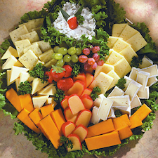 European gourmet deli tray image