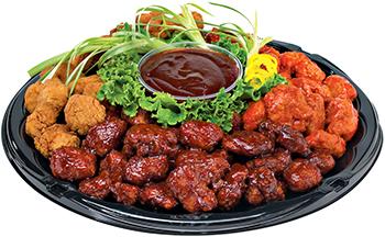 Boneless wings tray image