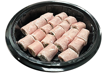 Ham roll up tray