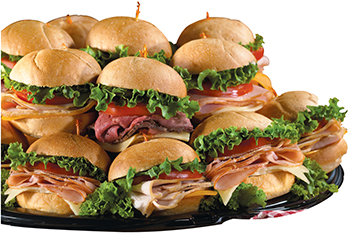 Mini sandwich tray image