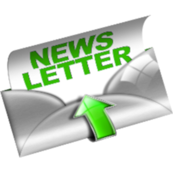 Newsletter sign up form at WEBSITE