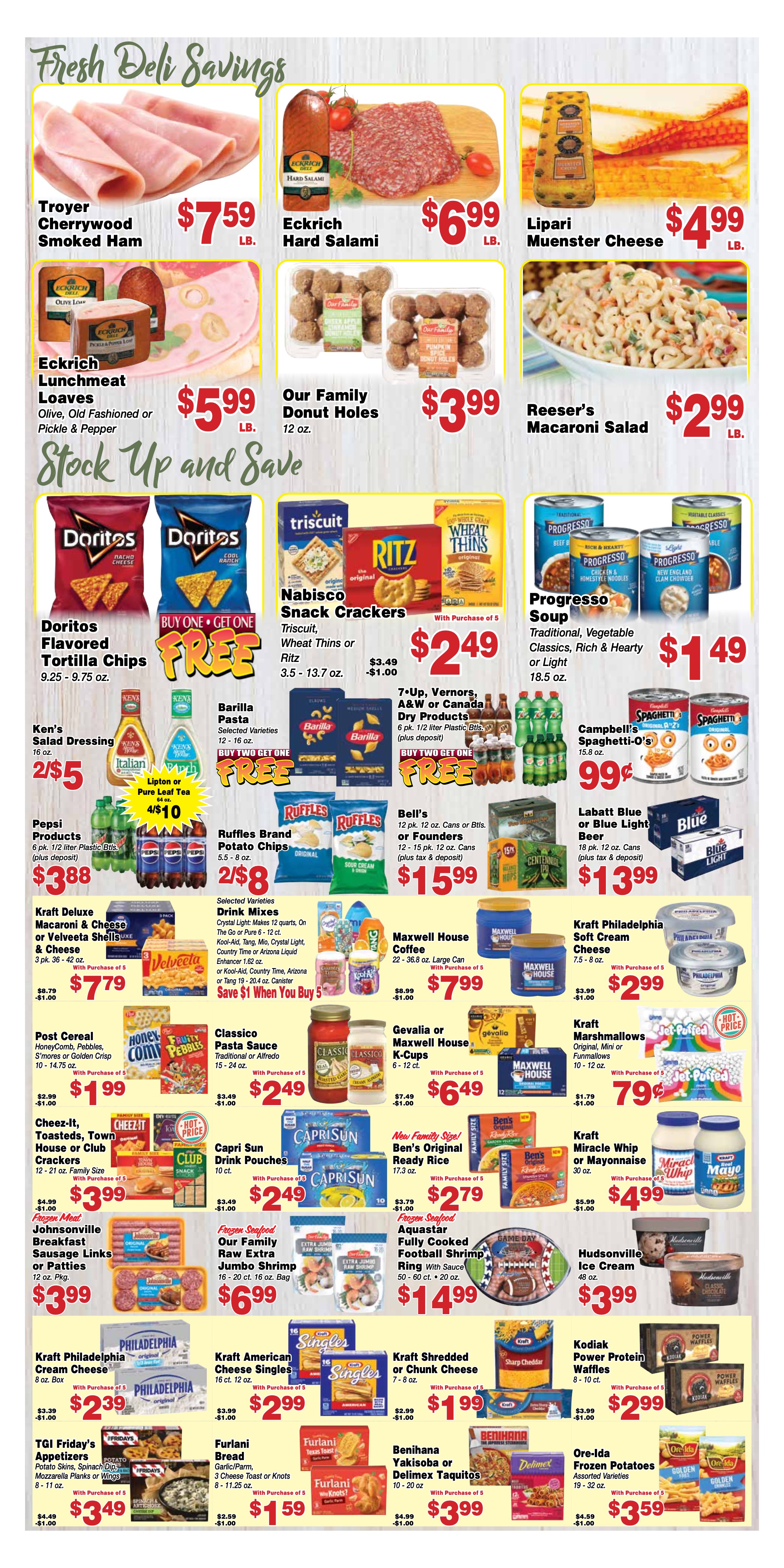 Weekly ad circular Tenuta's Food Lane