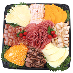 Deli trays at Vinckier Foods