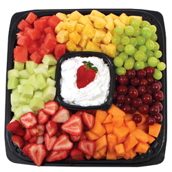 Deli trays at Vinckier Foods